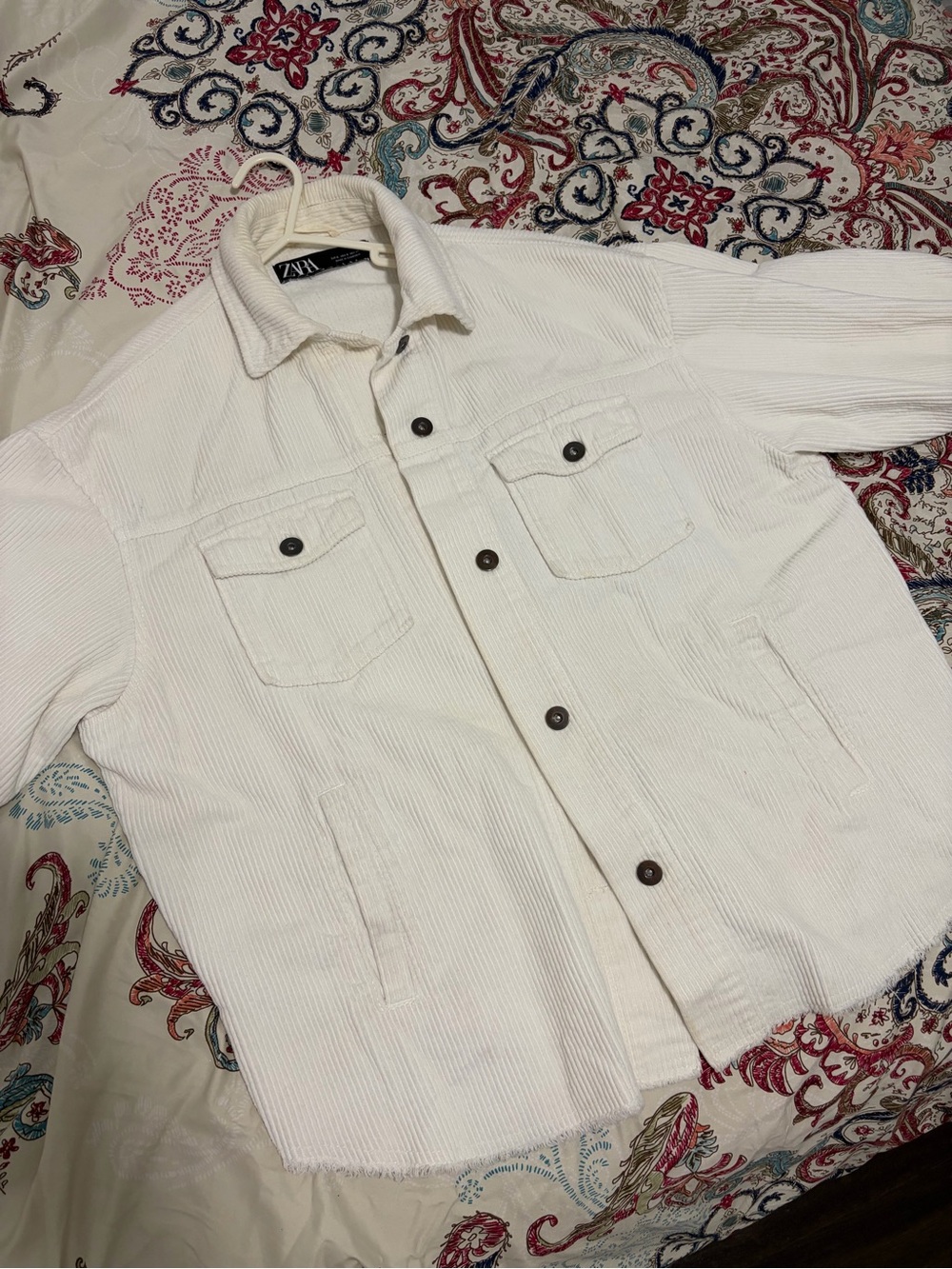 Zara Off-White Jacket oversized